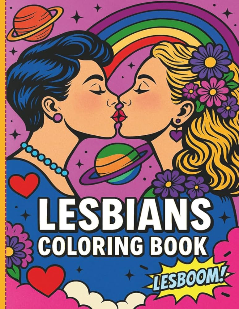 Adult Lesbian Coloring Book