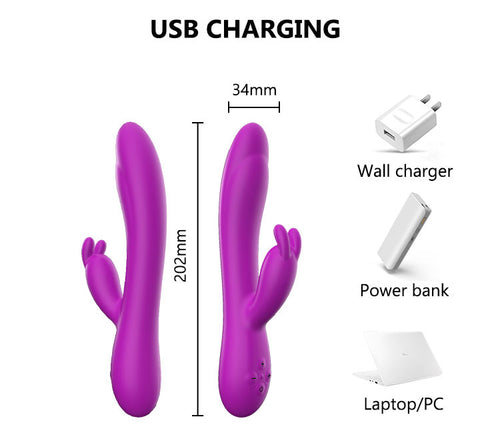 Facundo Vibrator with Rabbit Design (One Piece)